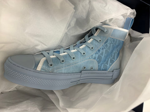 Dior High Top Blue/Beige Size 42
