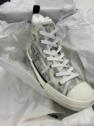 Dior High Top White/Black Size 38