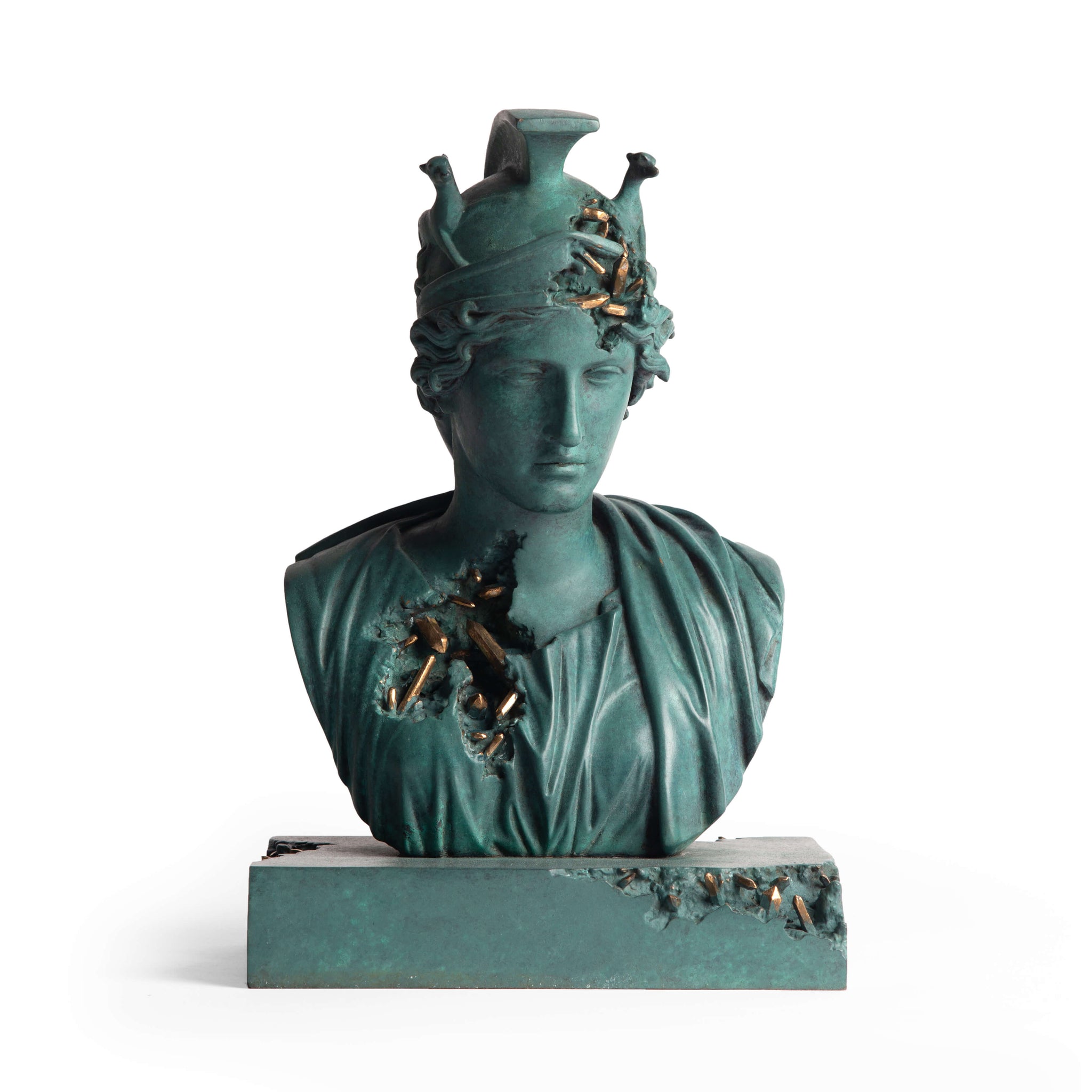 Bust 24 x 18 x 34 cm Resin Greek Goddess